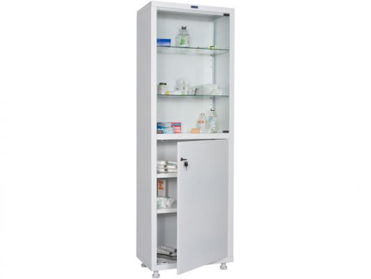 Медицинский шкаф HILFE МД 1 1760/SG