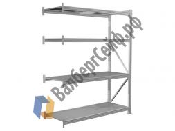 Стеллаж MS Pro 300/210x60/3 яруса (доп. секция)